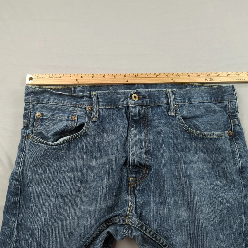 Levis Jeans Mens 38x30‎ Blue 569 Loose Relaxed Classic Western Baggy
